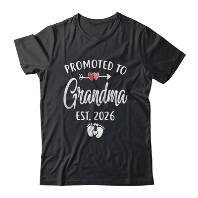 Promoted To Grandma Est 2026 Funny First Time Mothers Day Shirt & Hoodie | teecentury