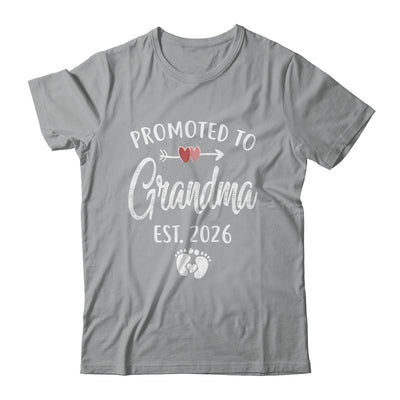Promoted To Grandma Est 2026 Funny First Time Mothers Day Shirt & Hoodie | teecentury