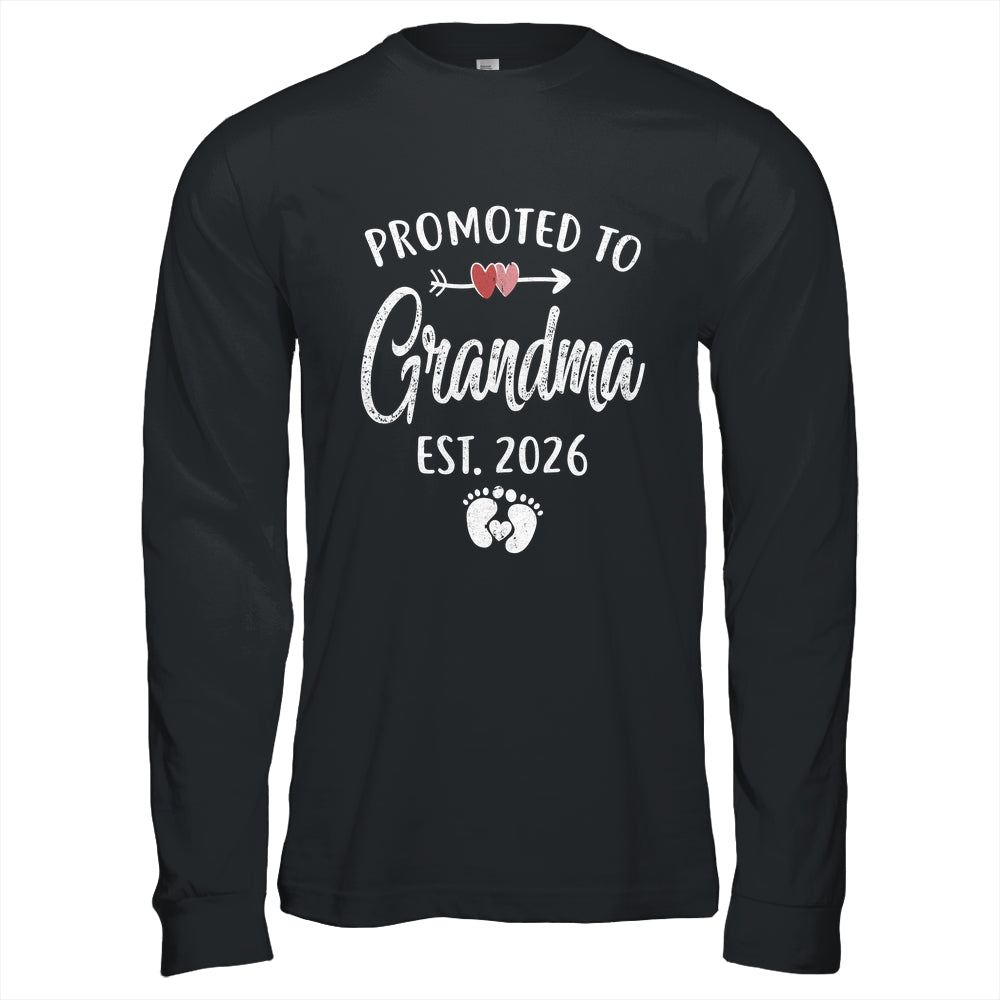 Promoted To Grandma Est 2026 Funny First Time Mothers Day Shirt & Hoodie | teecentury
