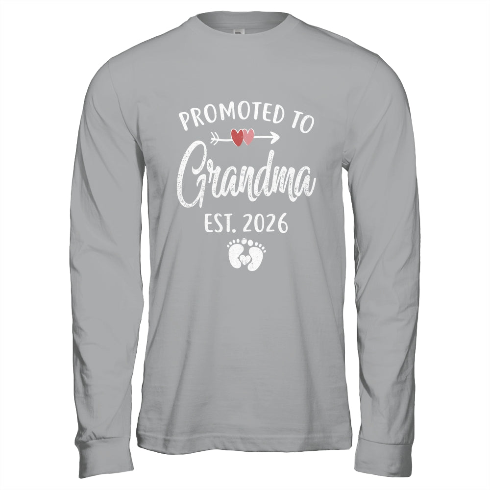 Promoted To Grandma Est 2026 Funny First Time Mothers Day Shirt & Hoodie | teecentury