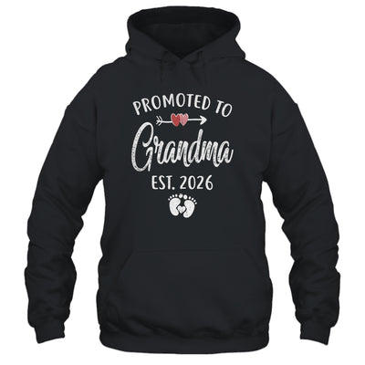 Promoted To Grandma Est 2026 Funny First Time Mothers Day Shirt & Hoodie | teecentury