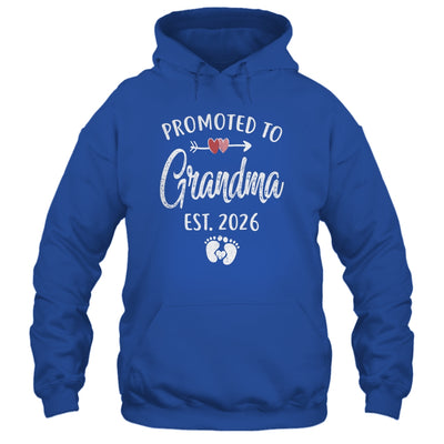 Promoted To Grandma Est 2026 Funny First Time Mothers Day Shirt & Hoodie | teecentury