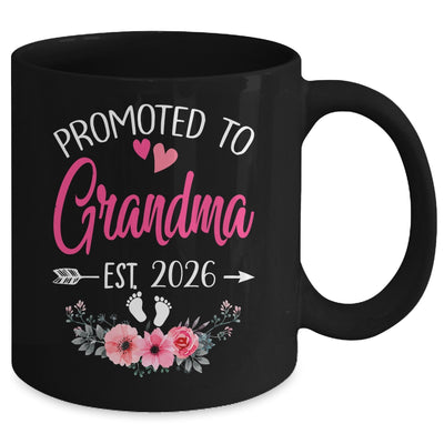 Promoted To Grandma Est 2026 Mothers Day First Time Mug | teecentury