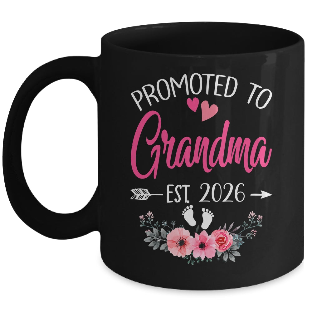 Promoted To Grandma Est 2026 Mothers Day First Time Mug | teecentury