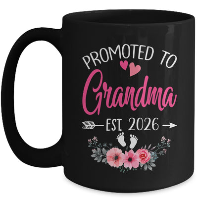 Promoted To Grandma Est 2026 Mothers Day First Time Mug | teecentury