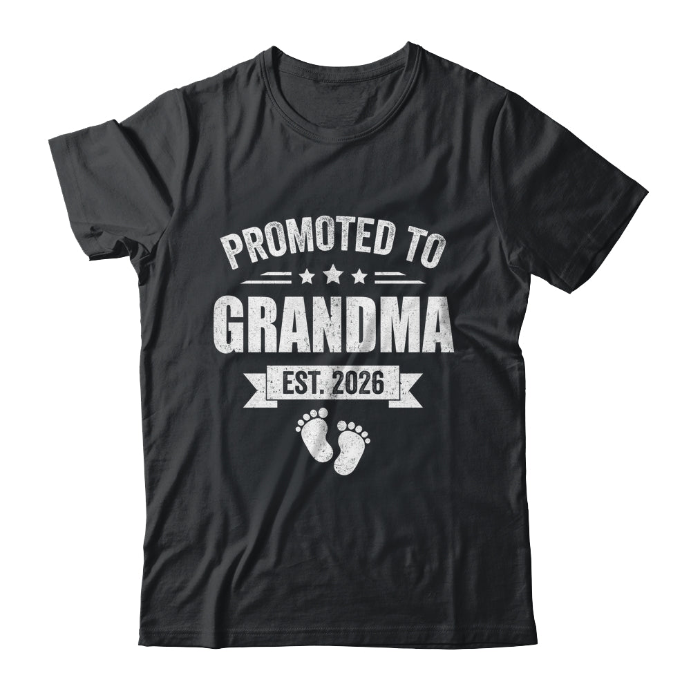 Promoted To Grandma Est 2026 Mothers Day First Time New Shirt & Hoodie | teecentury