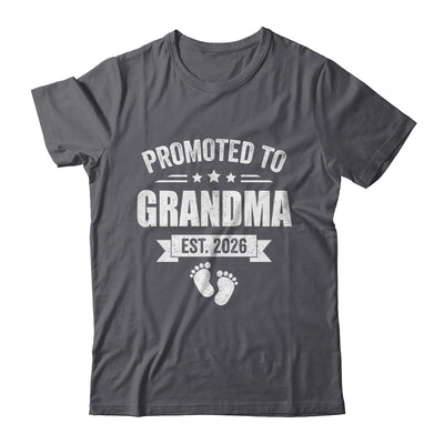 Promoted To Grandma Est 2026 Mothers Day First Time New Shirt & Hoodie | teecentury