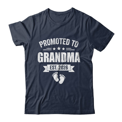 Promoted To Grandma Est 2026 Mothers Day First Time New Shirt & Hoodie | teecentury