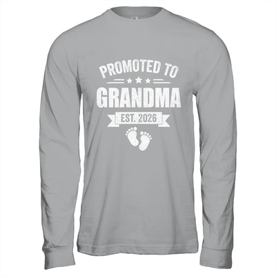 Promoted To Grandma Est 2026 Mothers Day First Time New Shirt & Hoodie | teecentury