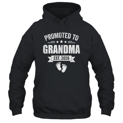 Promoted To Grandma Est 2026 Mothers Day First Time New Shirt & Hoodie | teecentury
