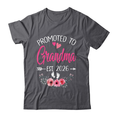 Promoted To Grandma Est 2026 Mothers Day First Time Shirt & Tank Top | teecentury