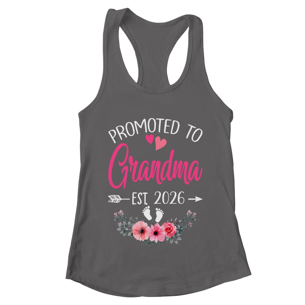 Promoted To Grandma Est 2026 Mothers Day First Time Shirt & Tank Top | teecentury