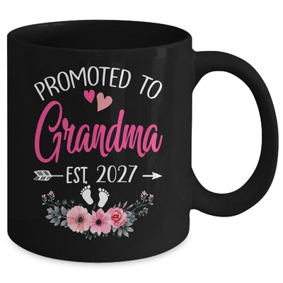 Promoted To Grandma Est 2027 Mothers Day First Time Mug | teecentury