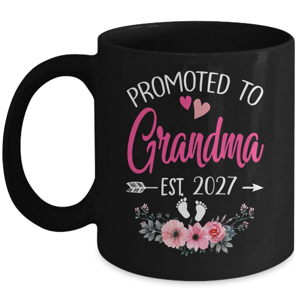 Promoted To Grandma Est 2027 Mothers Day First Time Mug | teecentury