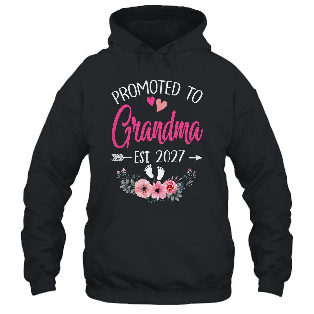 Promoted To Grandma Est 2027 Mothers Day First Time Shirt & Tank Top | teecentury