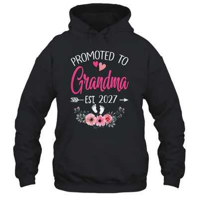 Promoted To Grandma Est 2027 Mothers Day First Time Shirt & Tank Top | teecentury