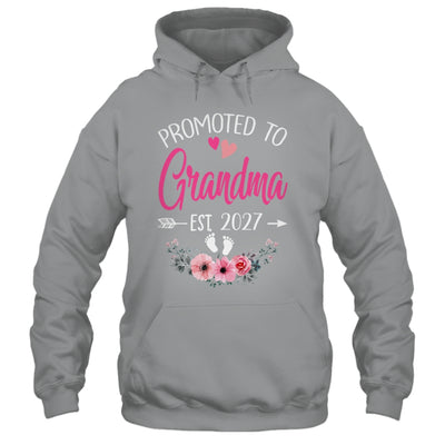 Promoted To Grandma Est 2027 Mothers Day First Time Shirt & Tank Top | teecentury