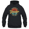 Promoted To Grandpa 2025 Pregnancy New First Grandpa Retro Shirt & Hoodie | teecentury