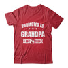 Promoted To Grandpa Est 2024 Fathers Day First Time New Shirt & Hoodie | teecentury