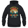 Promoted To Grandpa Est 2024 Vintage New Fathers Day Shirt & Hoodie | teecentury