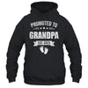 Promoted To Grandpa Est 2025 Fathers Day First Time New Shirt & Hoodie | teecentury