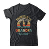Promoted To Grandpa Est 2025 Fathers Day Vintage Shirt & Hoodie | teecentury