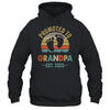 Promoted To Grandpa Est 2025 Fathers Day Vintage Shirt & Hoodie | teecentury