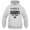 Promoted To Grandpa Est 2025 First Time Fathers Day Shirt & Hoodie | teecentury