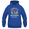 Promoted To Grandpa Est 2026 Fathers Day Vintage Shirt & Hoodie | teecentury