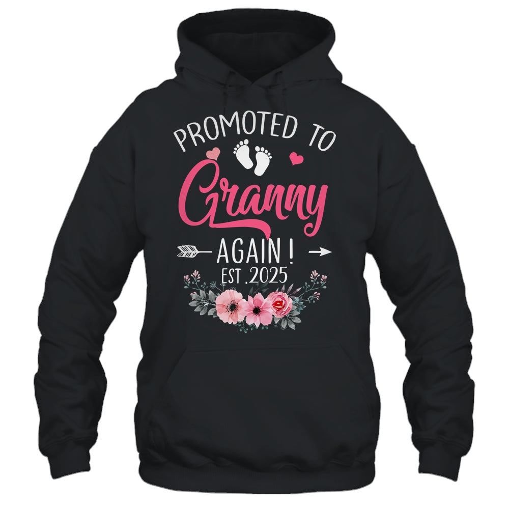 Promoted To Granny Again Est 2025 Mothers Day Shirt & Tank Top | teecentury