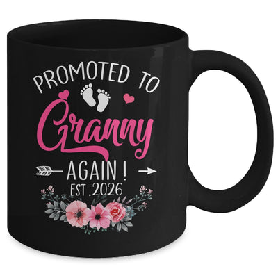 Promoted To Granny Again Est 2026 Mothers Day Mug | teecentury