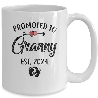 Promoted To Granny Est 2024 First Time Mothers Day Mug | teecentury