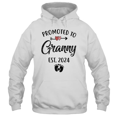 Promoted To Granny Est 2024 First Time Mothers Day Shirt & Tank Top | teecentury