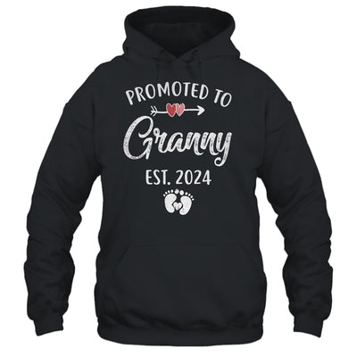 Promoted To Granny Est 2024 Funny First Time Mothers Day Shirt & Tank Top | teecentury