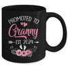 Promoted To Granny Est 2024 Mothers Day First Time Mug | teecentury