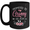 Promoted To Granny Est 2024 Mothers Day First Time Mug | teecentury