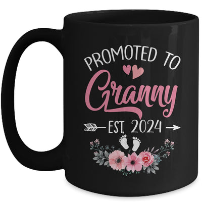 Promoted To Granny Est 2024 Mothers Day First Time Mug | teecentury