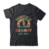 Promoted To Granny Est 2024 Mothers Day Vintage Shirt & Tank Top | teecentury