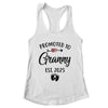 Promoted To Granny Est 2025 First Time Mothers Day Shirt & Tank Top | teecentury