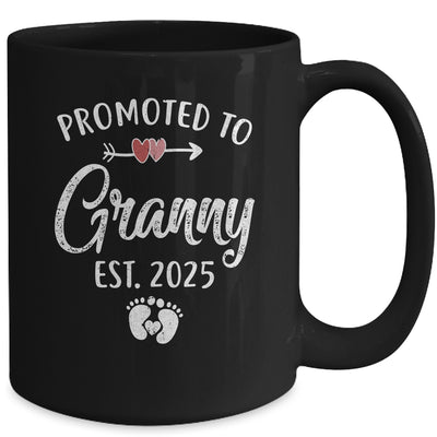 Promoted To Granny Est 2025 Funny First Time Mothers Day Mug | teecentury