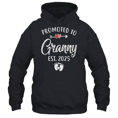 Promoted To Granny Est 2025 Funny First Time Mothers Day Shirt & Tank Top | teecentury