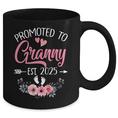 Promoted To Granny Est 2025 Mothers Day First Time Mug | teecentury