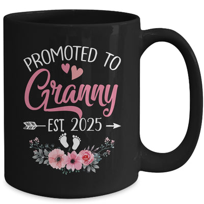 Promoted To Granny Est 2025 Mothers Day First Time Mug | teecentury