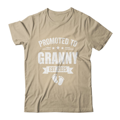 Promoted To Granny Est 2025 Mothers Day First Time New Shirt & Tank Top | teecentury