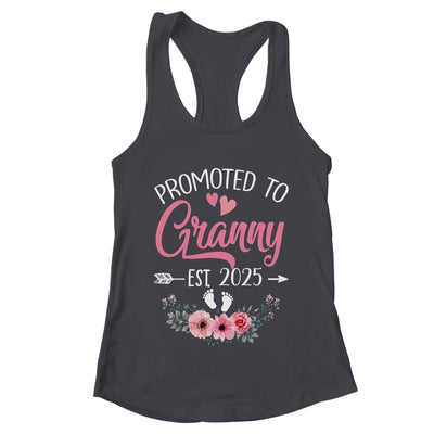 Promoted To Granny Est 2025 Mothers Day First Time Shirt & Tank Top | teecentury