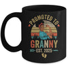Promoted To Granny Est 2025 Vintage First Time Granny Mug | teecentury