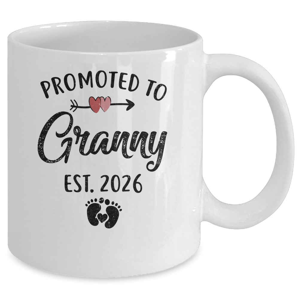 Promoted To Granny Est 2026 First Time Mothers Day Mug | teecentury