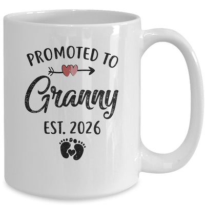 Promoted To Granny Est 2026 First Time Mothers Day Mug | teecentury