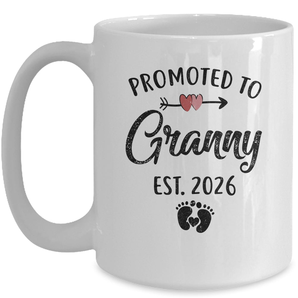 Promoted To Granny Est 2026 First Time Mothers Day Mug | teecentury