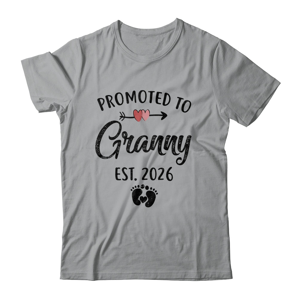 Promoted To Granny Est 2026 First Time Mothers Day Shirt & Hoodie | teecentury